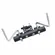 Mini Rack Torelli TA-452 2 Hastes Preto