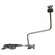 Clamp para Prato Torelli TA-423 + Haste Suporte Reto