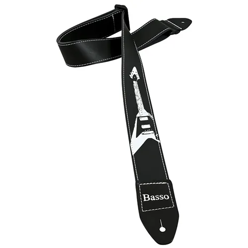 Correia para Violão/ Guitarra/ Baixo Basso SF-35 Guitarra Flying V