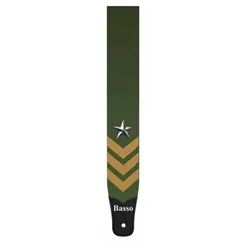 Correia para Violão/ Guitarra/ Baixo Basso DE-219 Militar