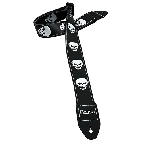 Correia para Violão/ Guitarra/ Baixo Basso SF-02 Caveiras