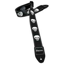 Correia para Violão/ Guitarra/ Baixo Basso SF-02 Caveiras