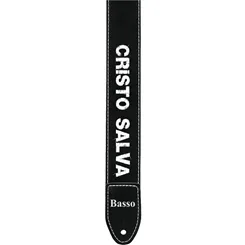 Correia para Violão/ Guitarra/ Baixo Basso SF-84 Cristo Salva