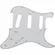 Escudo Para Guitarra Dolphin Stratocaster 3S Paisley Sparkle Branco 3 Camadas