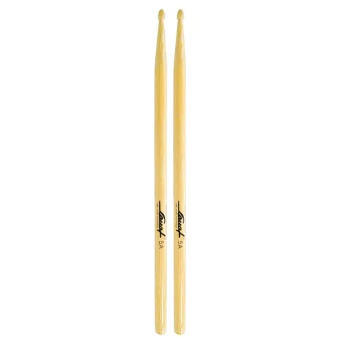 Baqueta para Bateria Cauaf 5A Hickory Ponta Madeira (Par)