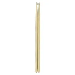 Baqueta para Bateria Cauaf 5A Maple Ponta Nylon (Par)