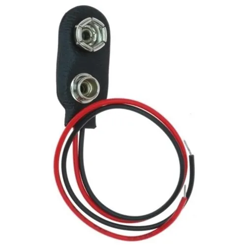 Clip para Bateria 9V Tblack