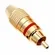 Plug RCA Amphenol Gold AU RCAMR-AU Vermelho