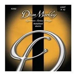 Encordoamento para Guitarra Dean Markley Nickel Steel Light (.009-.042) 2502