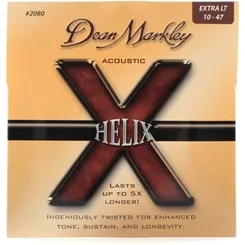 Encordoamento para Violão Aço Dean Markley Helix HD (.010-.047) 2080