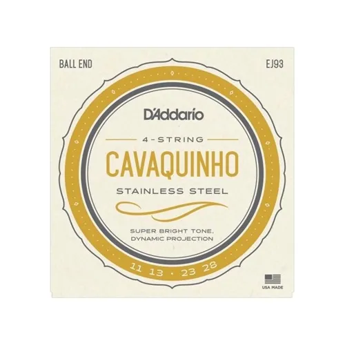 Encordoamento para Cavaquinho D'Addario J93 (.011-.028)