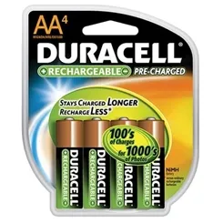 Pilha Pequena Recarregável Duracell DX1500 NiMh