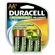 Pilha Pequena Recarregável Duracell DX1500 NiMh