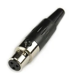 Plug Mini XLR F Musicomp SCX501