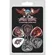 Palheta Hot Picks Lethal Threat (Kit com 6+Corrente)