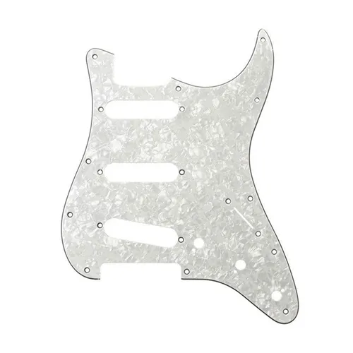 Escudo para Guitarra Eletrika PG1 Stratocaster 3S Pérola