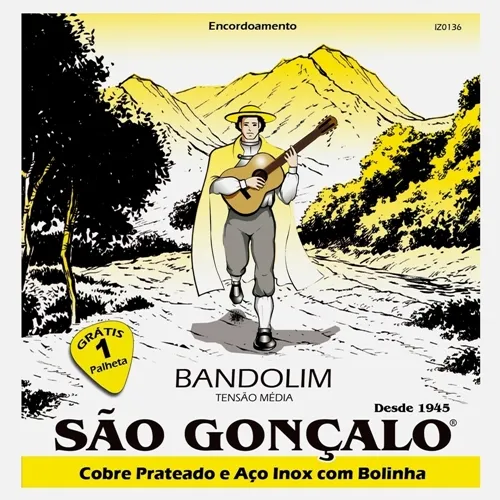 Encordoamento para Bandolim São Gonçalo