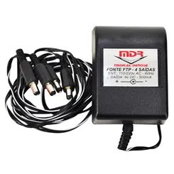 Fonte para Pedal MDR 500MA 4 Saidas