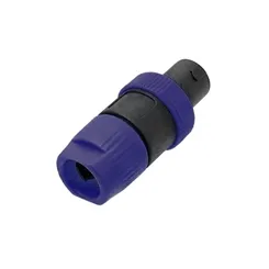 Plug Speakon MDR Macho Azul