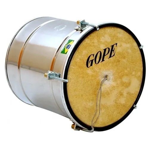 Cuíca 25 cm X 8" Gope BAL2508C 8 Afinações Alumínio