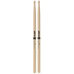 Baqueta para Bateria Pro-Mark Hickory 5B Ponta Madeira TX5BW (Par)