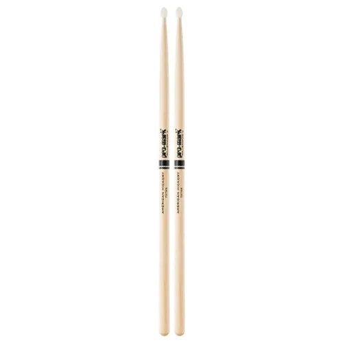 Baqueta para Bateria Pro-Mark Hickory 7A Ponta Nylon TX7AN (Par)