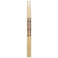 Baqueta para Bateria Alba 5A Progrip Ponta Madeira (Par)
