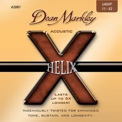 Encordoamento para Violão Aço Dean Markley Helix HD (.011-.052) 2081