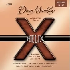 Encordoamento para Violão Aço Dean Markley Helix Phos (.010-.047) 2085