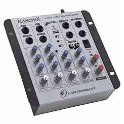Mesa de Som 5 Canais LL NA502R A/D USB