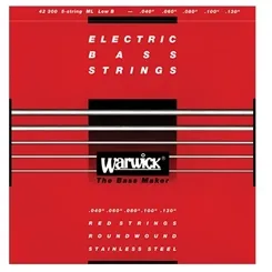 Encordoamento para Contra-Baixo 5 Cordas Warwick (.040-.130) 42300