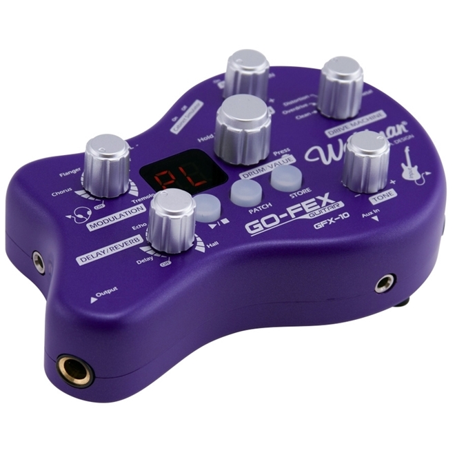 Pedaleira para Guitarra Waldman GFX-10 Go-Fex - Pedaleira para Guitarra ...
