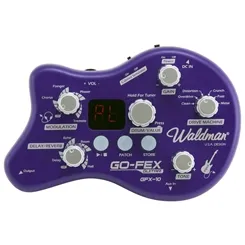 Pedaleira para Guitarra Waldman GFX-10 Go-Fex