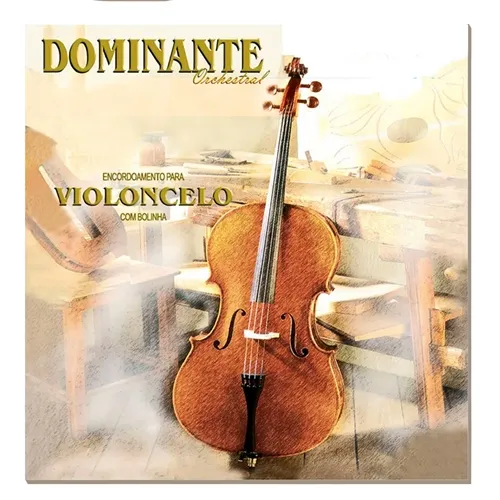 Encordoamento para Violoncello Dominante com Bolinha