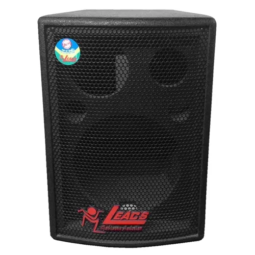 Gabinete 10" Trapezio Leacs 3 Vias com Tela