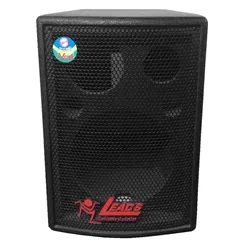 Gabinete 10" Trapezio Leacs 3 Vias com Tela