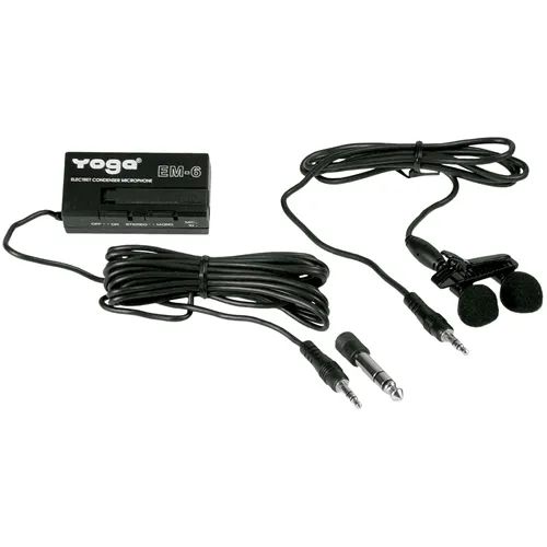 Microfone Lapela Yoga EM-6