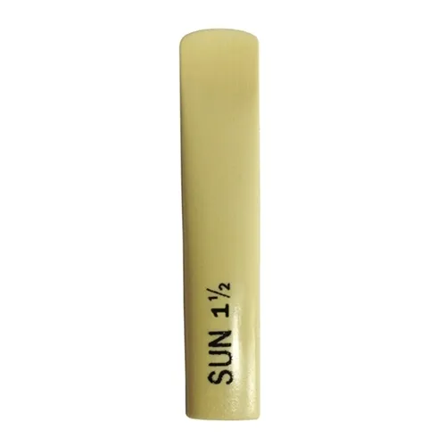 Palheta para Clarineta Sun Acrílica Número 1 1/2