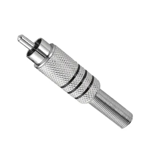 Plug RCA FTG Metal RAC0116