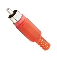 Plug RCA FTG Plástico PT-1096 Cores