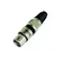 Plug XLR Fêmea CSR Q-33BK