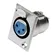 Plug XLR Fêmea Tomada FTG Metal 1031