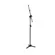 Pedestal Para Microfone Girafa Visão PE-3 F Base Ferro - Preto
