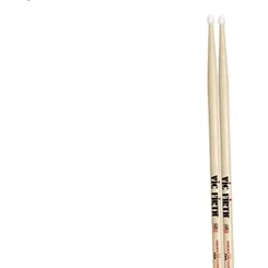 Baqueta para Bateria Vic Firth 7A Ponta Nylon (Par)