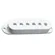 Capa para Captador Guitarra Spirit Single White G352