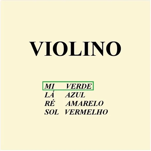 Corda Avulsa 1ª Mi para Violino Mauro Calixto
