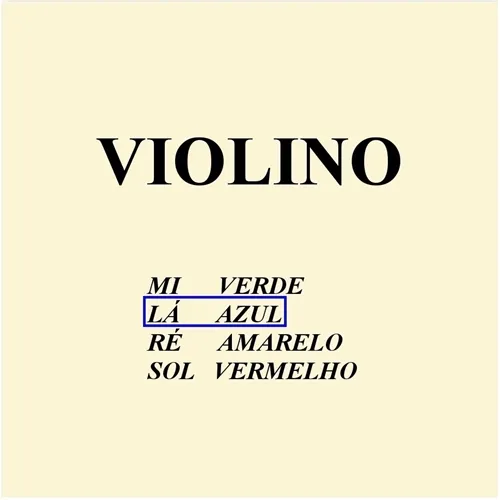 Corda Avulsa 2ª Lá para Violino Mauro Calixto