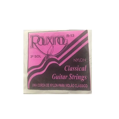 Corda Avulsa 3ª Sol para Violão Nylon Rouxinol R-13