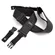 Correia para Violão/ Guitarra/ Baixo Ibox CQ-52 Couro Engate Preta