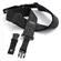 Correia para Violão/ Guitarra/ Baixo Ibox CQ-52 Couro Engate Preta